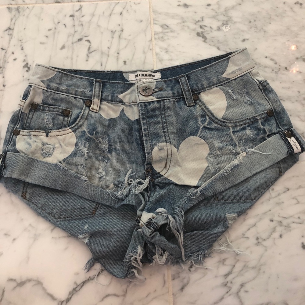 One teaspoon jean shorts